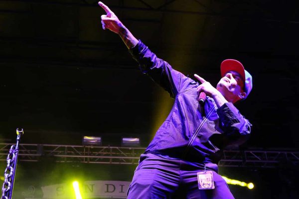 Vanilla Ice preforms at San Diego Taco Fest experiential event in San Diego, CA