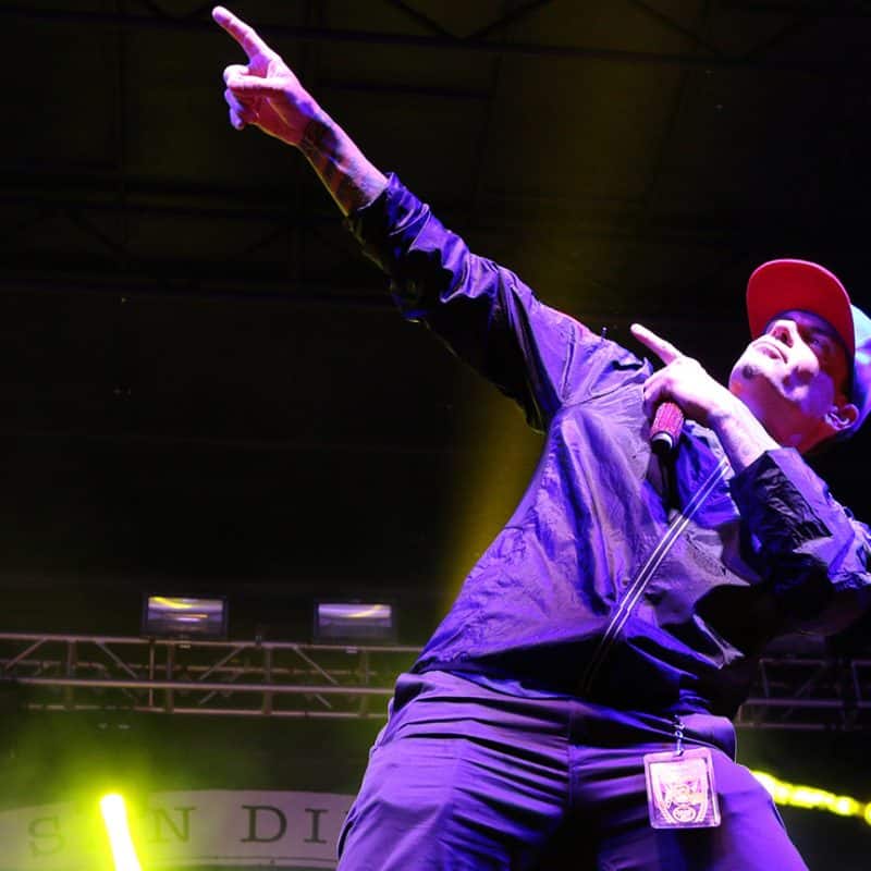Vanilla Ice preforms at San Diego Taco Fest experiential event in San Diego, CA