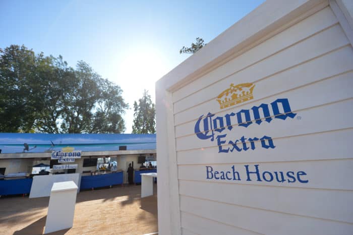 Corona Extra Beach House sponsorship in Los Angeles, CA