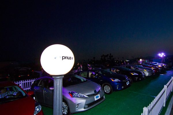 Toyota Prius Cinema experiential marketing brand activation event in Los Angeles, CA