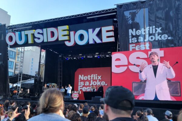 Netfix is a Joke Outside Joke Festival in Los Angeles, CA - Southport event production