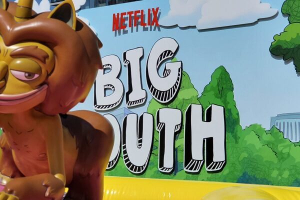 Big Mouth immersive installation at Los Angeles experiential marketing event production