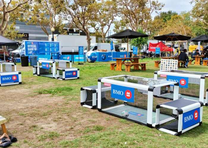 BMO Bank brand activation in Los Angeles California