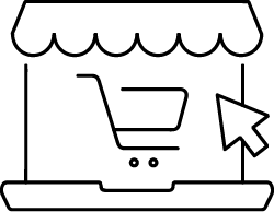 Icon representing product sampling and shopper trust